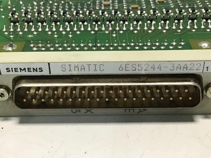 Used SIEMENS Temperature Control Module 6ES5 244-3AA22 Used