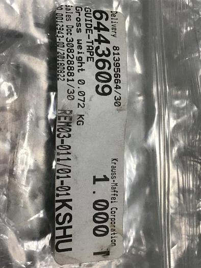 Used KRAUSS MAFFEI Guide Tape 6443609 #120364
