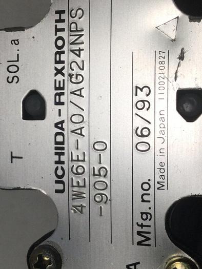 Used REXROTH Valve 4WE6EA0AG24NPS9050 #105864