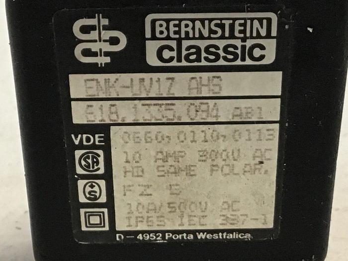 Used BERNSTEIN Limit Switch ENK-UV1Z AHS Used