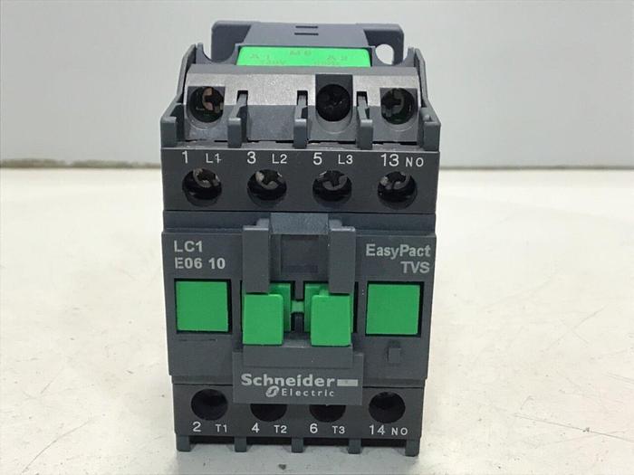 Used SCHNEIDER ELECTRIC Contactor LC1E0610 #123996