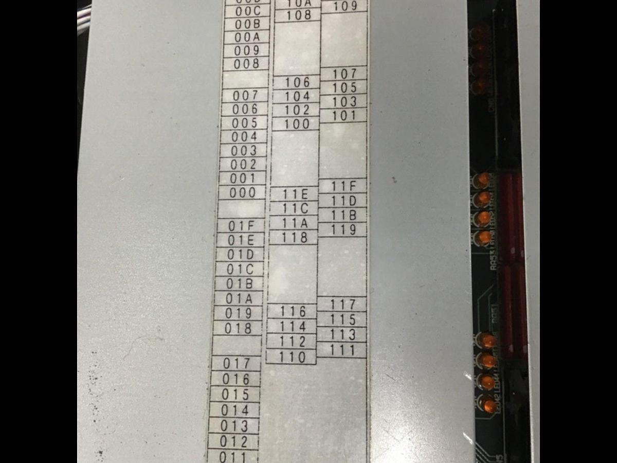 Used YUSHIN PRECISION EQUIPMENT Control Panel DRDII #120294
