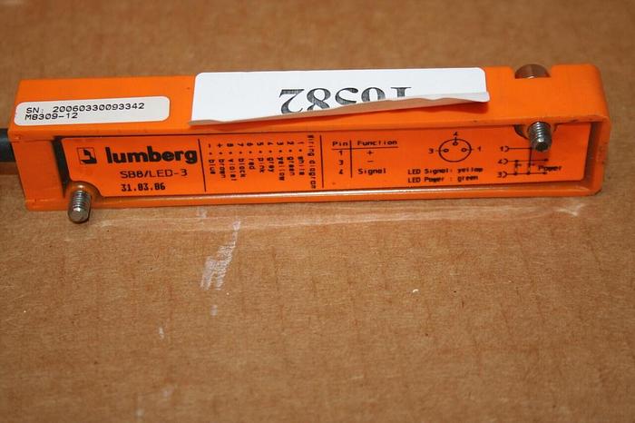 Used LUMBERG Distribution Box SB8/LED-3 Used