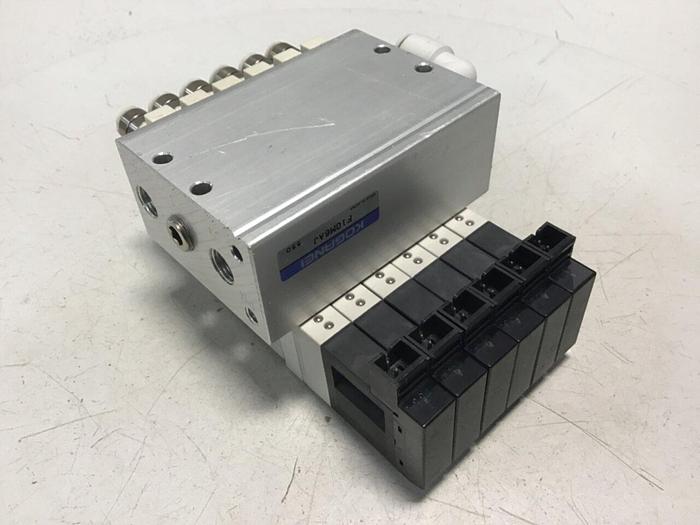 Used KOGANEI Solenoid w/ Valves F10M7AJ #120915