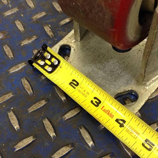 Used FAULTLESS DIV Stationary Caster CASTER979 #74979