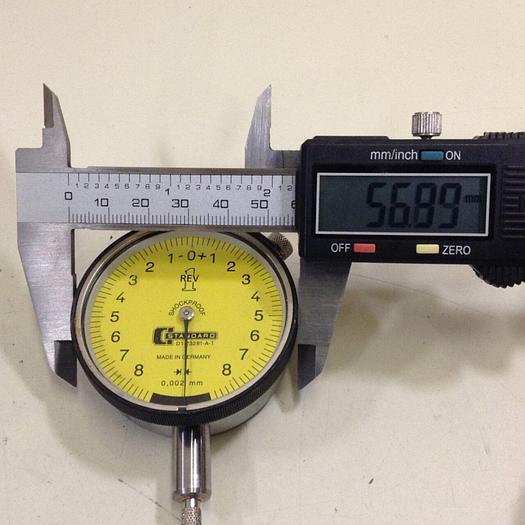 Used STANDARD Shockproof Dial Indicator D1-23281-A-1 #83805