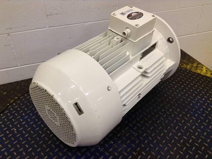 Used AEG 20 HP Motor AM 150 LO4 Q4 Used