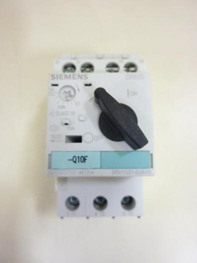 Used SIEMENS 1 Amp Circuit Breaker 3RV1021-0JA10 #45540