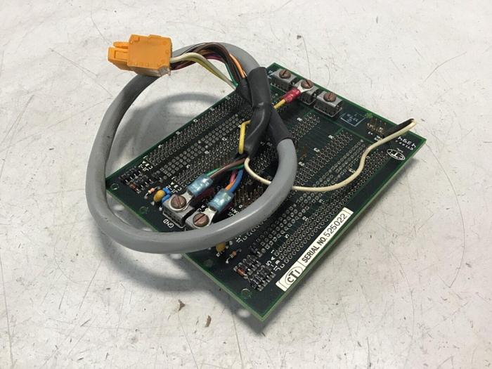 Used CTI Van Dorn Control Rack CTI 605 Z9504378B #136319