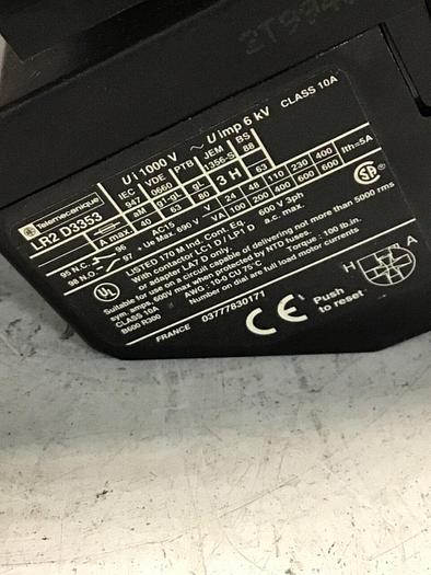 Used TELEMECANIQUE Contactor LP1D4011 #138651