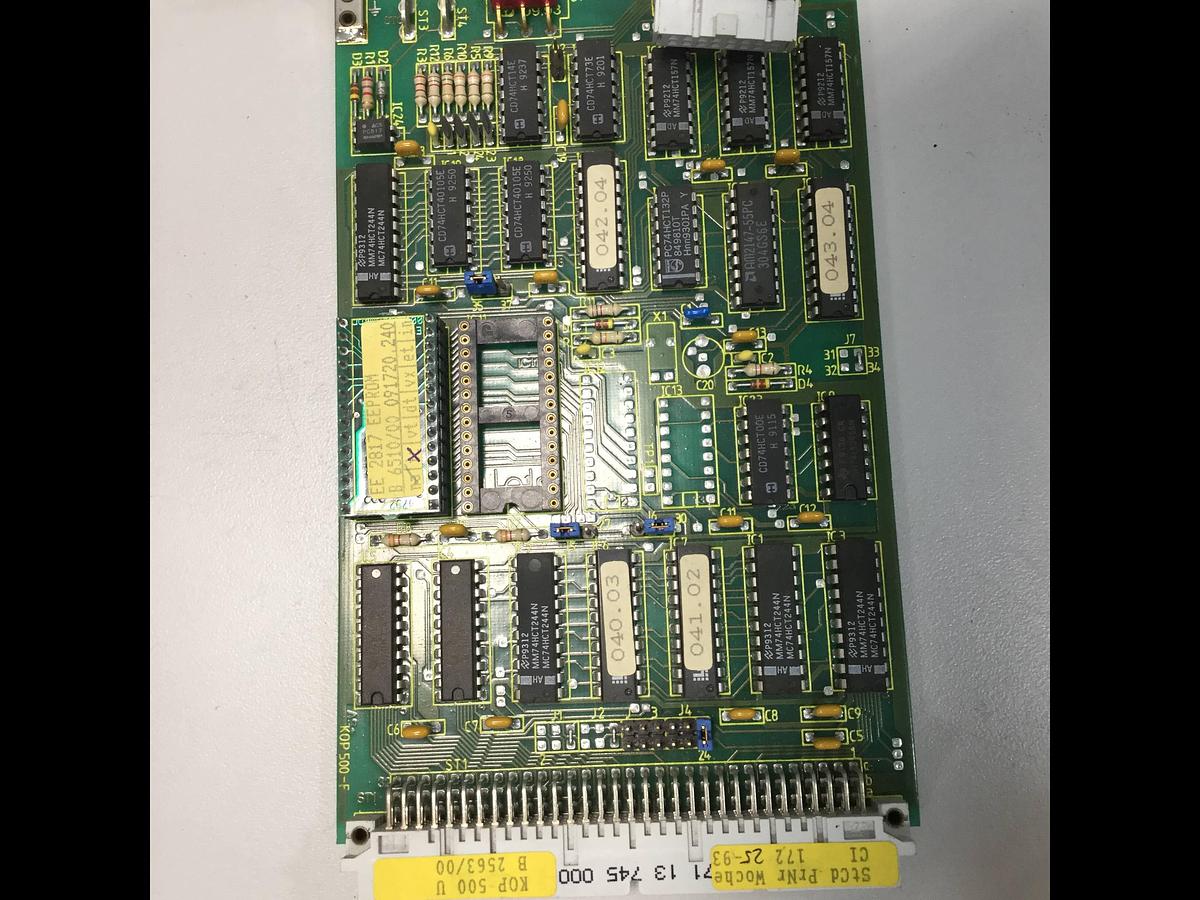 Used BACHMANN ELECTRONIC Circuit Board KOP500-100-F Used