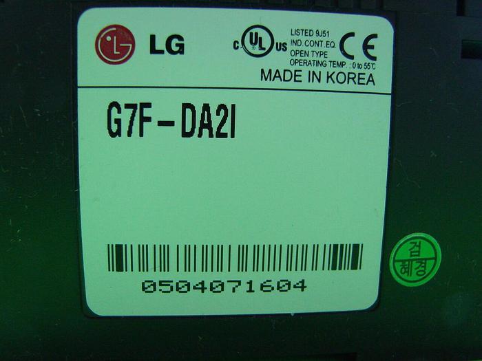 Used LG Programmable Controller G7F-DA2I #11039