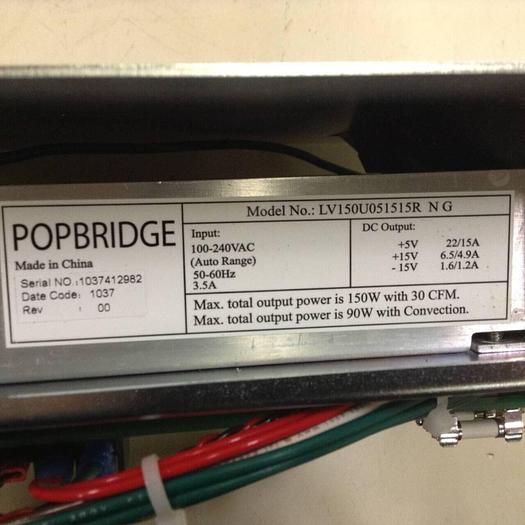 Used LAMBDA Power Supply LV150U051515R N G #86628