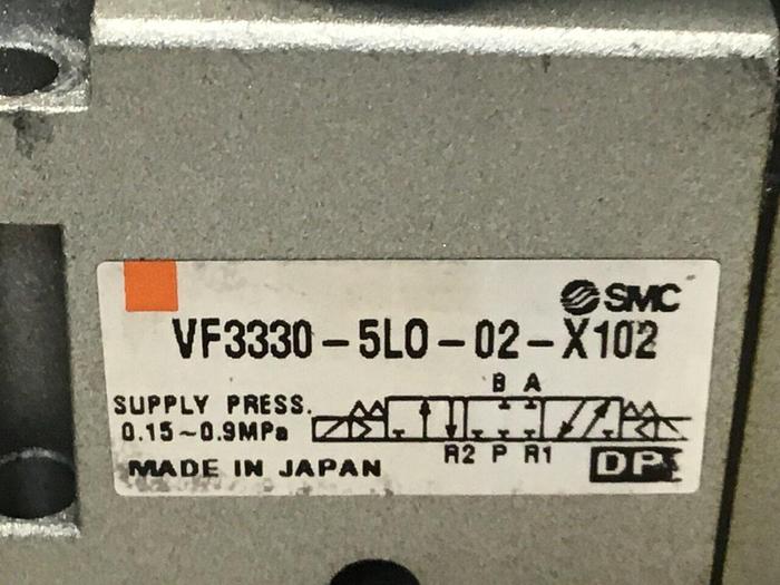 Used SMC Valve VF3330-5L0-02-X102 #114504