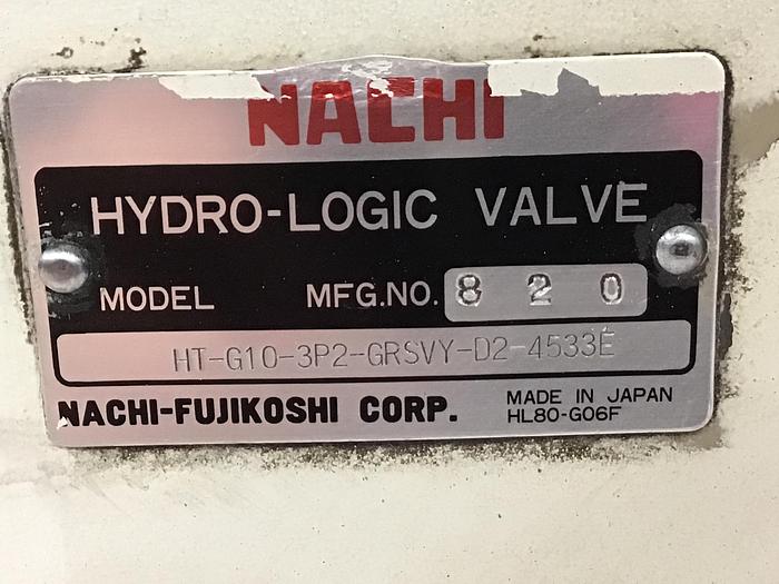 Used NACHI Valve HT-G10-3P2-GRSVY-D2-4533E Used #145738