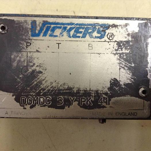Used VICKERS Check Valve DGMDC 3 Y PK 41 #89211
