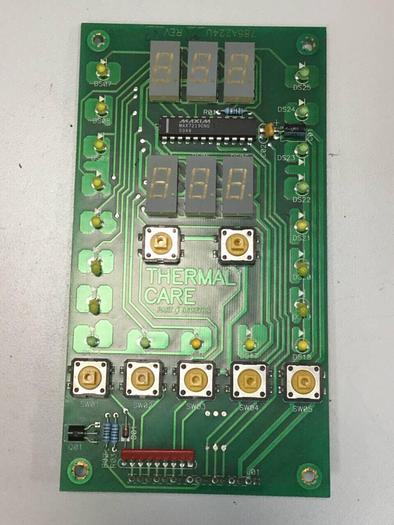 Used THERMAL CARE Circuit Board 785A224U02 #100645