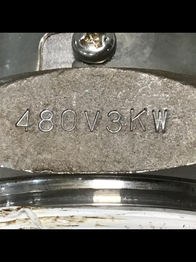 Used SYSKO CORP 3 kW Heater Element H15.12 USED