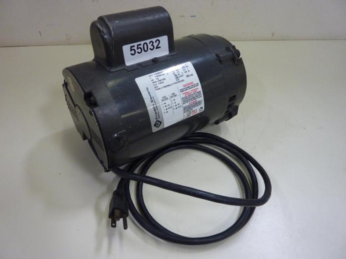 Used FRANKLIN ELECTRIC 1/2 HP Motor 1102685401 #55032