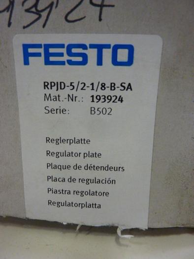 FESTO Compression Gauge RPJD-5/2-1/8-B-SA #66610
