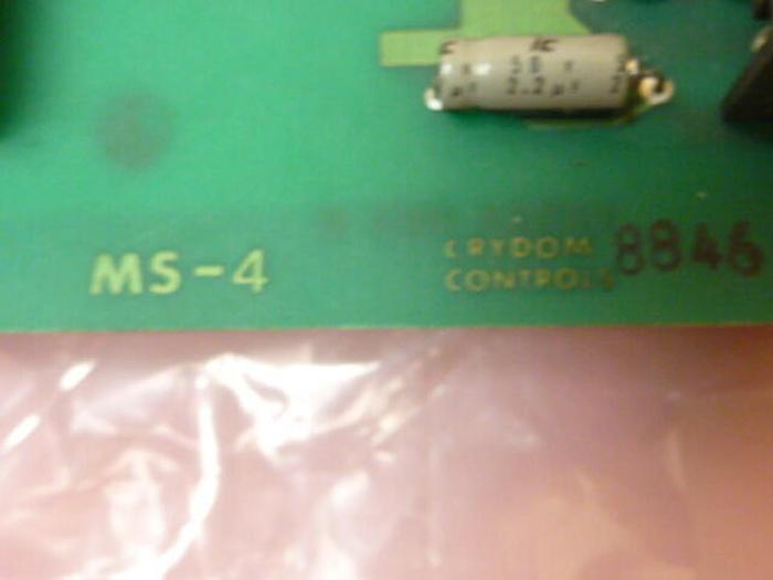 Used CRYDOM I/O Mounting Board MS-4 #37757