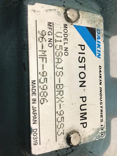 Used DAIKIN Piston Pump V15 SAJS-BRX-95S3 #132081