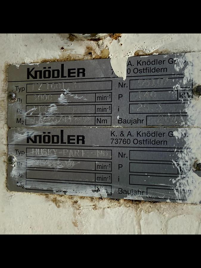 Used KNODLER FZ1601.3