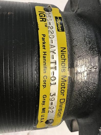 Used PARKER Die Height Adjustment Hydraulic Motor 060-220-AYTT-01 #142505