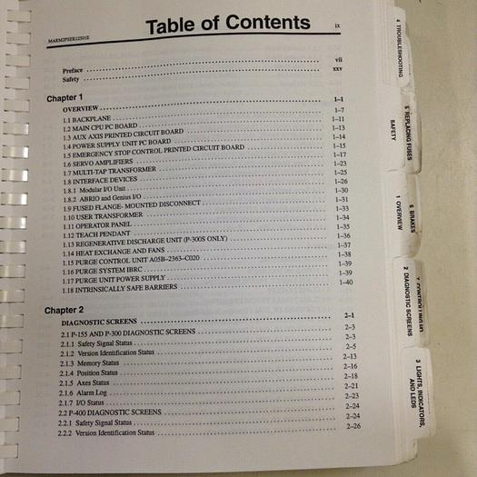 Used FANUC Electric Maintenance Manual MARM2PSER12502E #70958