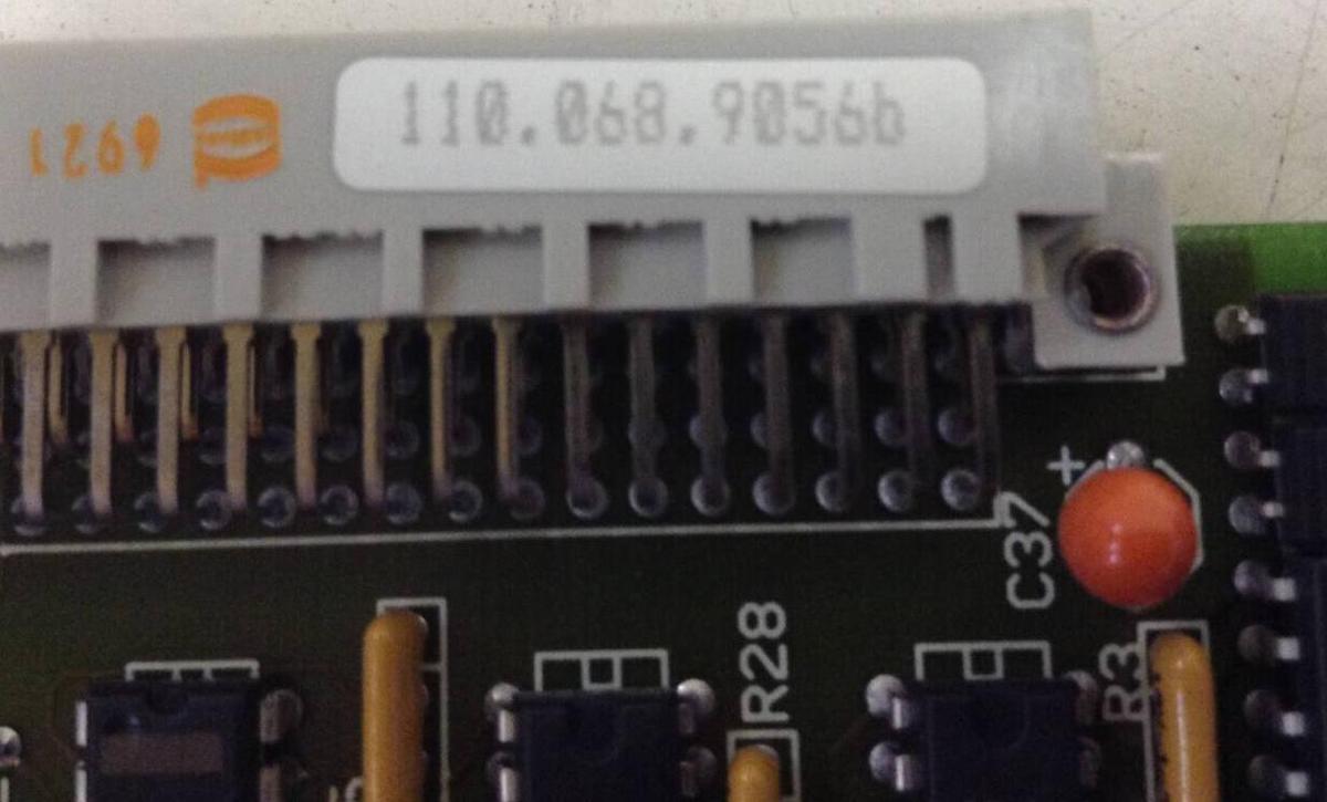 Used NETSTAL Circuit Board DIO 110.2409216A USED