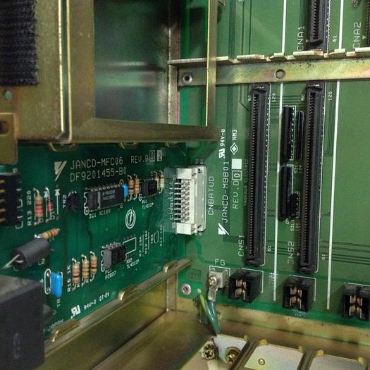 Used YASKAWA Motoman Robot Card Rack JZNC-MRK12-1E #76664