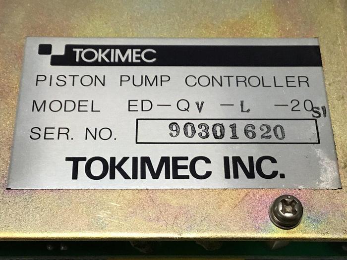 Used TOKIMEC Circuit Board ED-QV-L-20S1 #132744