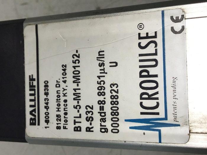 Used BALLUFF Transducer BTL-5-M1-M0152-R-S32 #138622