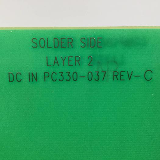 Used VAN DORN DC Input Board 330037 PC330-037 Used