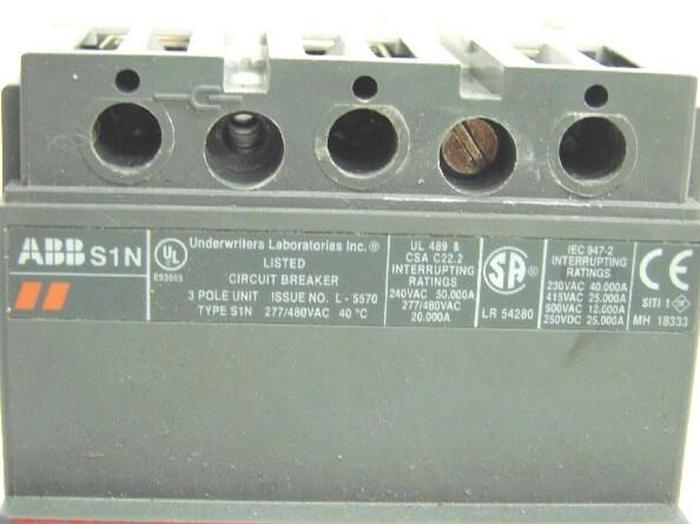 Used ABB 30 Amp Circuit Breaker SACES1N #11877