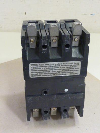 Used GENERAL ELECTRIC 50 Amp Circuit Breaker SEHA38A10060 #60357