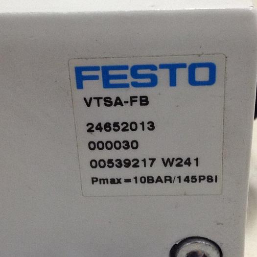 Used FESTO Control Block w/ Valves VTSA-FB Used