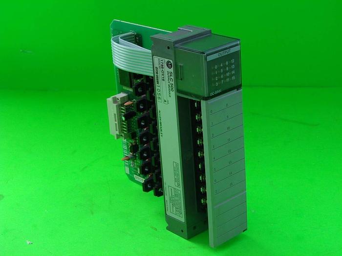 Used ALLEN BRADLEY Output Module 1746-OV16 SER A #8198