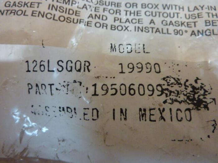 HOFFMAN Seal Plate 126LSGQR #34290