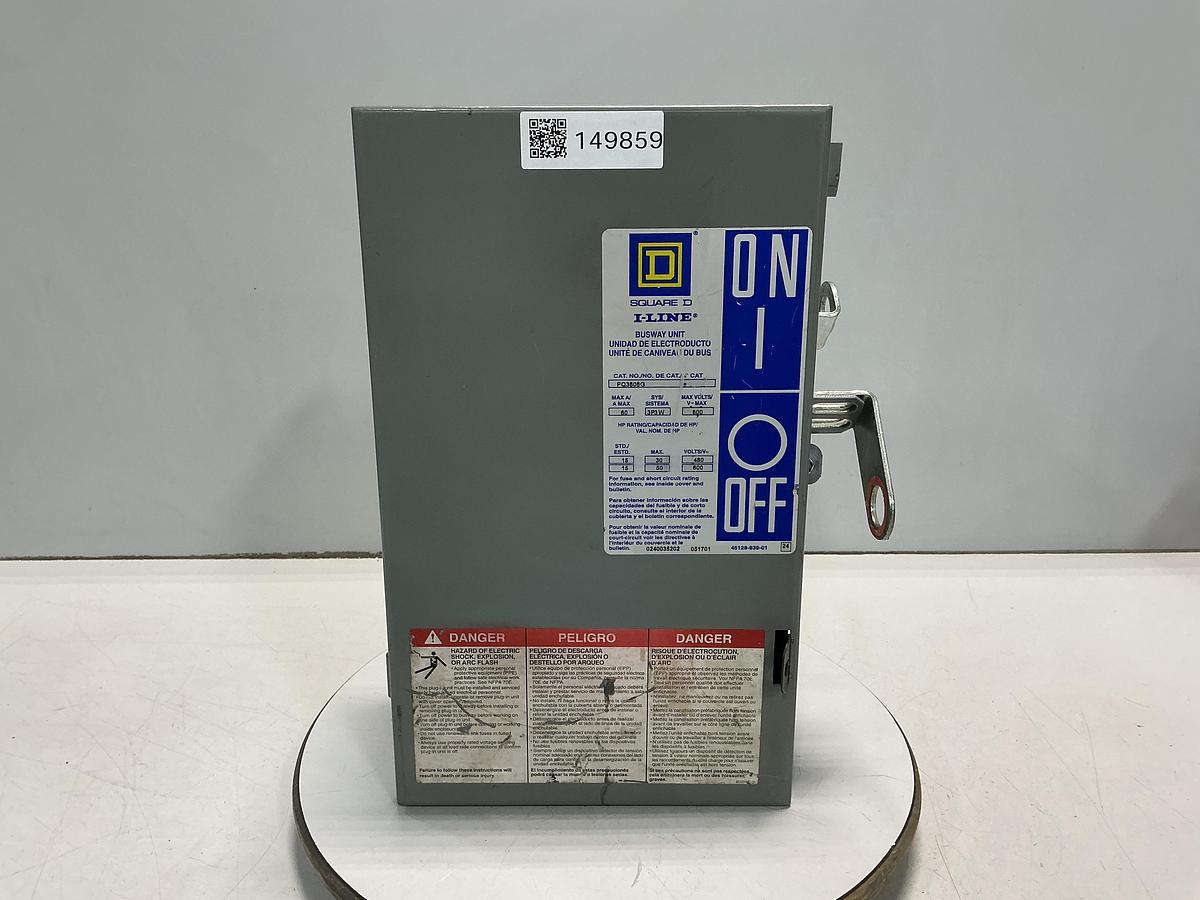 Used SQUARE D PQ3606G