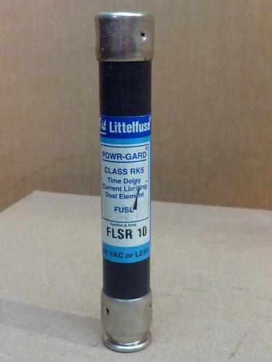 Used LITTELFUSE 10 Amp Fuse FLSR-10 #33622