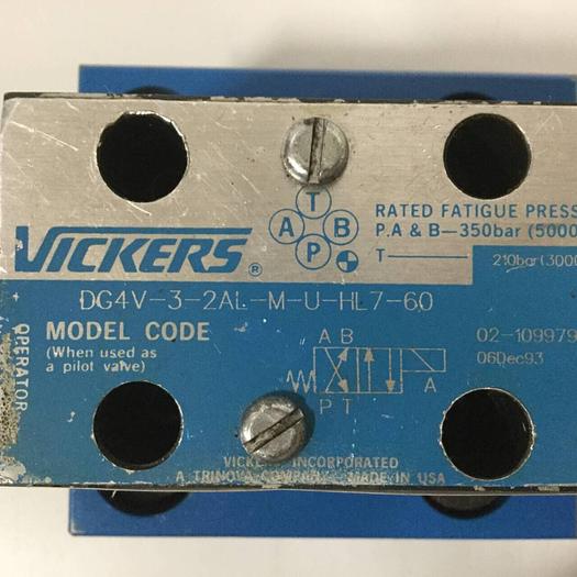 Used VICKERS Valve CVCS25C3W25020S24AP10P10 Used