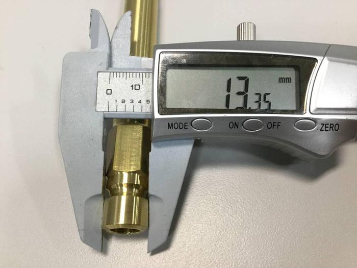 GENERIC Mold Coupling Brass Extension 352 X 5 1/2 #92090