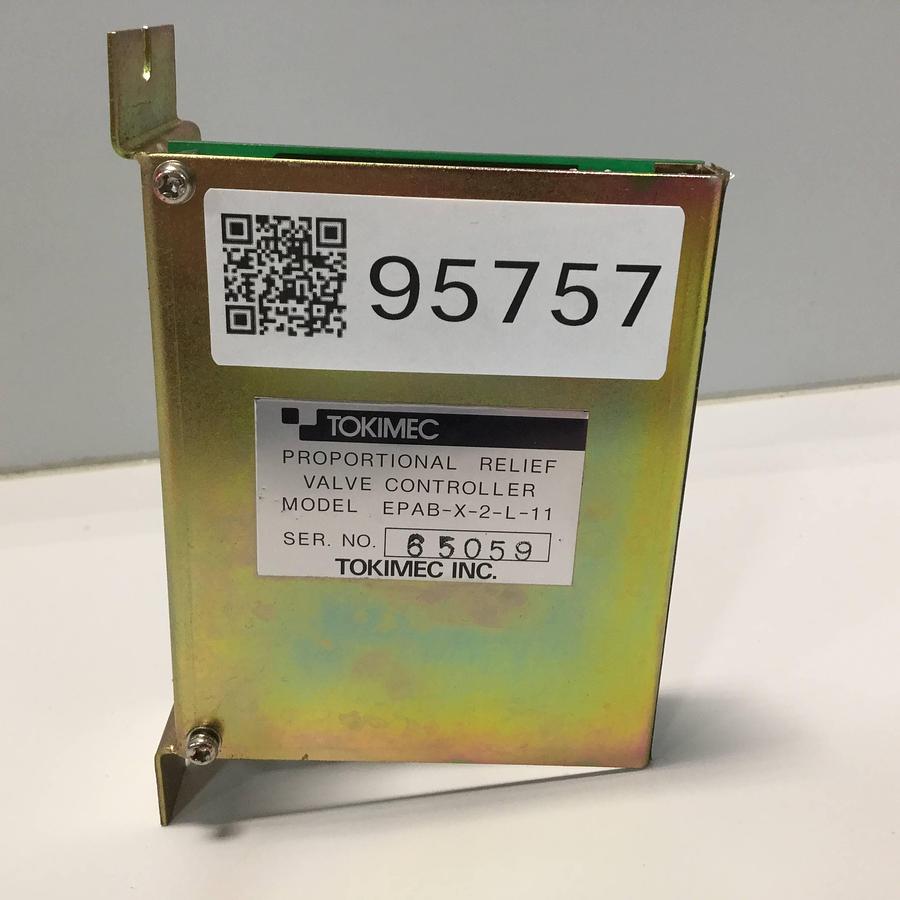 Used TOKIMEC Proportional Relief Valve Controller EPAB-X-2-L-11 Used