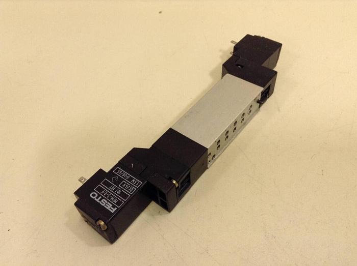 Used FESTO Pneumatic Solenoid Valve MEH-5/3G-4,0 #67701