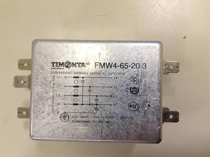 Used TIMONTA Filter FMW4-65-20/3 #88960