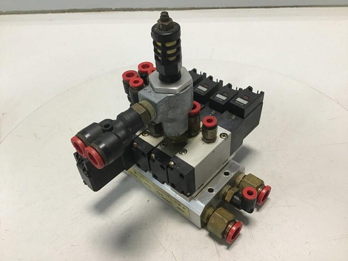 Used KOGANEI 10 Bus Solenoid Valve 180M4F #114388