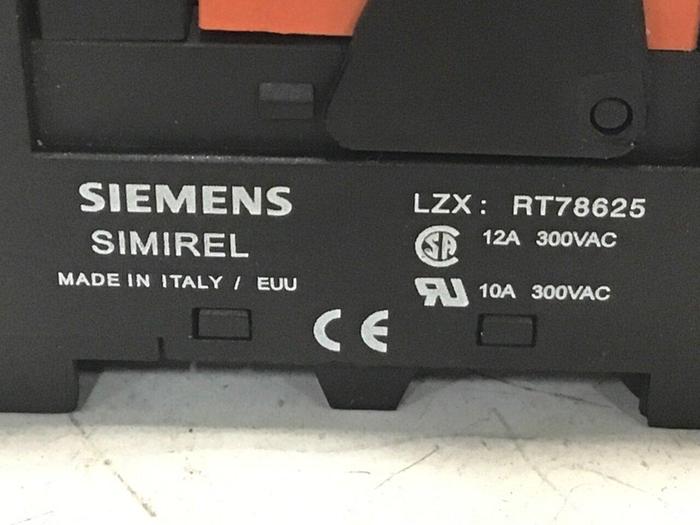 Used SIEMENS Relay LZXRT4A4L24 #124674