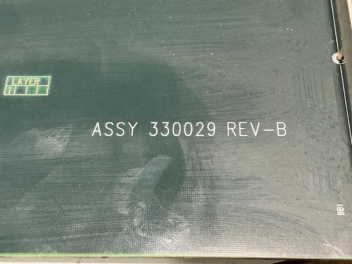 Used VAN DORN ASSY 330029 REV-B