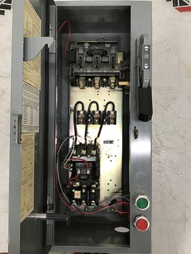 Used ALLEN BRADLEY Starter Disconnect 512-BACD-24 SER D #127034